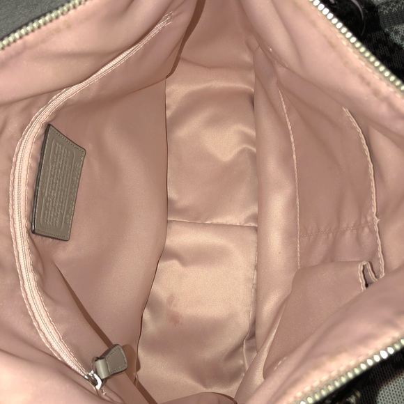 Coach Kristin woven leather round satchel - Picture 7 of 8